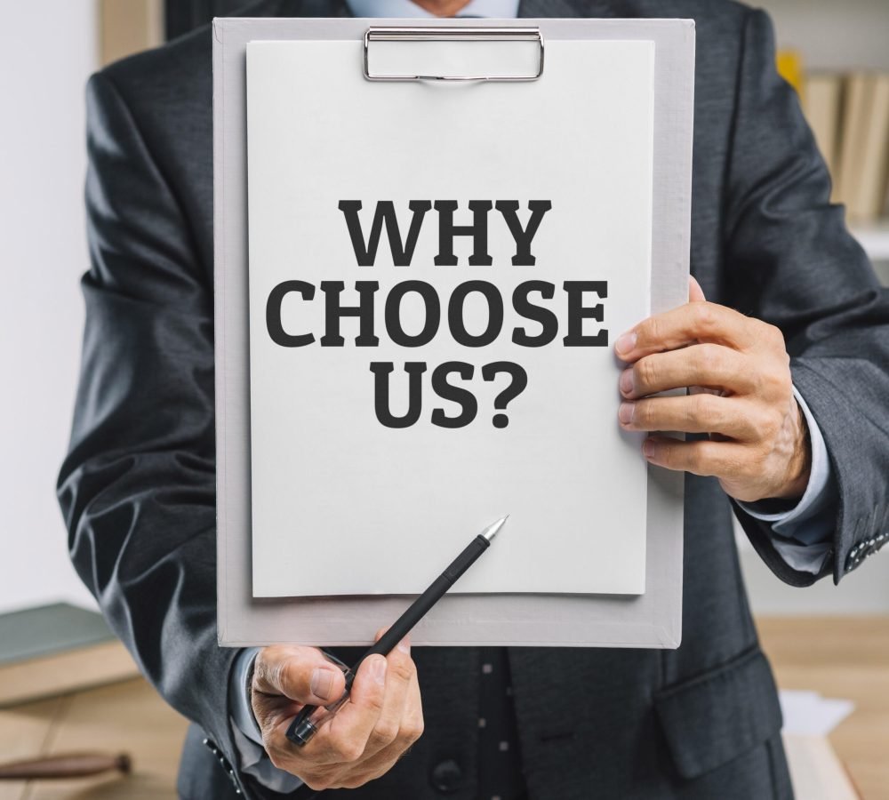 business-man-holding-clipboard-with-why-choose-us-question
