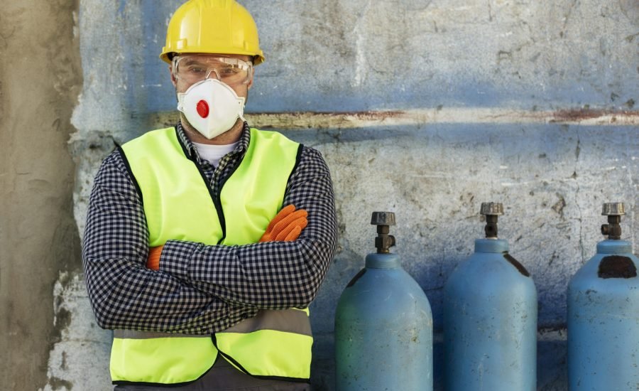 front-view-worker-with-hard-hat-protective-mask